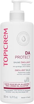 Topicrem Topicrem DA Baume Émollient Visage et Corps pour Peaux Atopiques, 500 ml