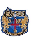  Saxon Lionheart Heavy Metal Band Small Hq Aufnäher Besticktes Patch zum Aufbügeln Applique