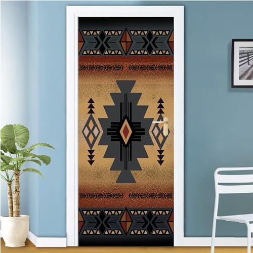 Western Aztec 3D Peel & Stick Wall Murals - Removable