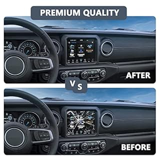 Replacement 8.4" Uconnect 4C UAQ LCD Monitor Touch-Screen, Radio Navigation New OEM Replacement Fit for Jeep Dodge RAM Chrysler 2017-2021 Replace#LA084X01(SL)(02)