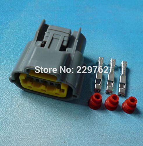 10/50/100sets 3Pin Auto Car Ignition Coil Plug Ignitor Plug auto Waterproof Electrical Connector for Nissan - (Color Name: 100sets)