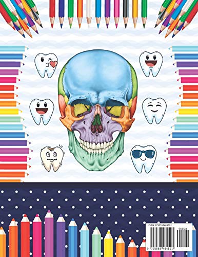 Dental Anatomy Coloring Book: Learn the Basics of Dental Anatomy. Dental Anatomy Coloring Book for C