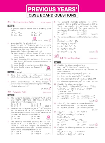 Image of MTG CBSE Class 12 PYQs Book | 10 Years (2026-2017) Chapterwise Topicwise Solved Papers Class 12 Chemistry - CBSE Champion For 2027 Exam | Free Video ... | CBSE Sample Papers (As Per Pattern)