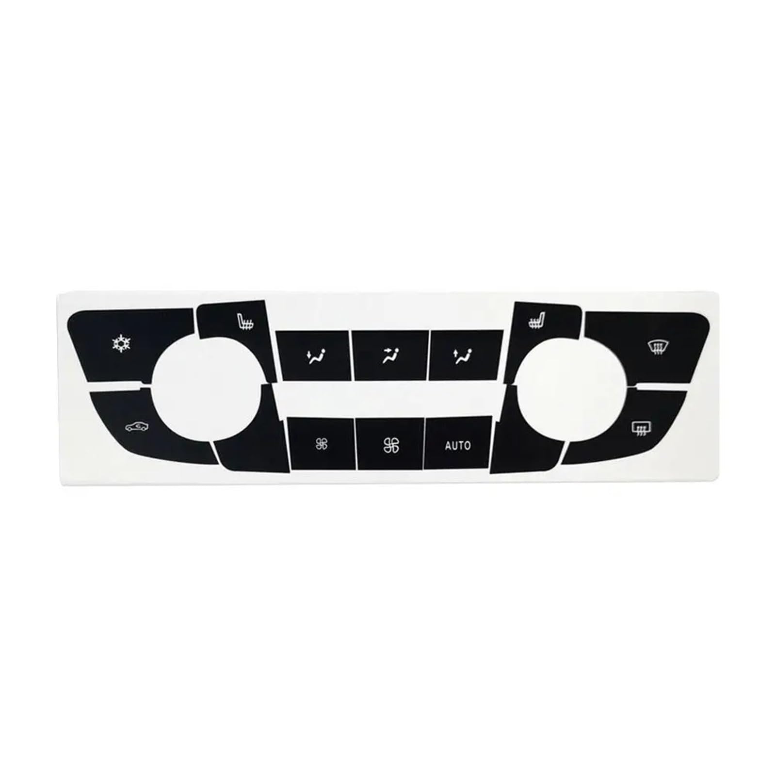 Interior Button Decals Compatible with Buick for Regal Car Interior Stickers Button Air Panel Decal Repair Accessories
