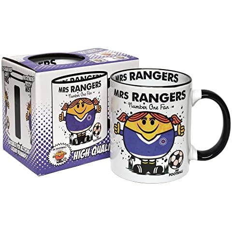 Bomblighters Mrs Rangers Football Mug - Merchandise Gift for Glasgow Fan Cover