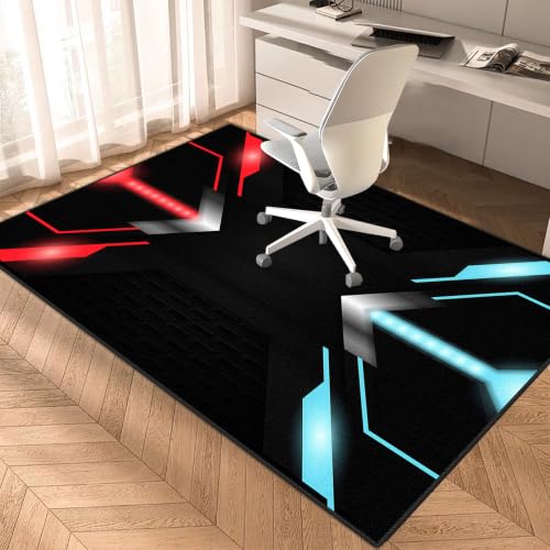SZZEUOA Tapis de Protection du Sol pour Chaise de Bureau Gaming 90 x 120 cm – vue 2