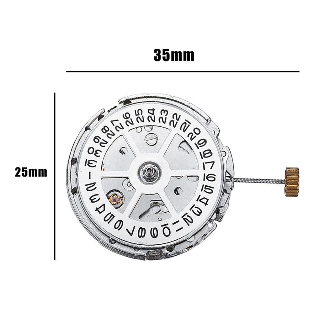 Automatyczny mechanizm Wymiana Day Date Chronograph Akcesoria do zegarków Zestaw naprawczy Części montażowe