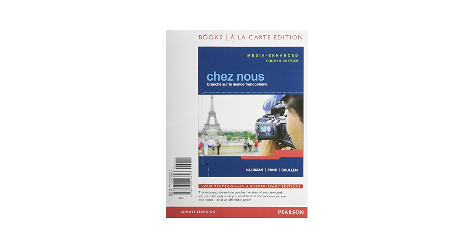 【新品】フランス語教材　chez nous / student manual Amazon.com: Chez nous: Branché sur le monde francophone