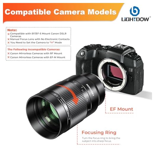 Lightdow EF 240mm F5.6 Telephoto Lens