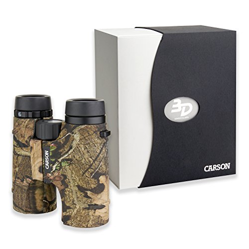 Carson TD-042EDMO 3D Series 10X42Mm High Definition Compact And Waterproof Binoculars With Ed Glass, Mossy Oak Camouflage thumb #6