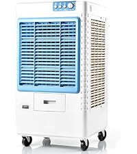Amazon | 業務用 大型冷風扇 冷風機 90W気化式送風機 風量3000m³/h