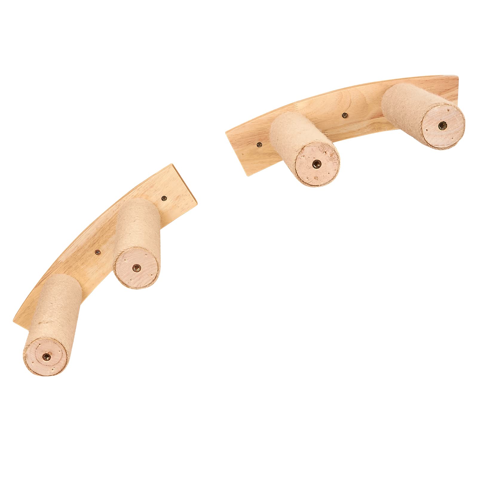 ESPETS Pack of 2 Large Cat Wall Stairs with Jute Rope Scratching Post Steps 6 in 1- Cat Wall Climbing Steps Walkways, Wall Mounted Floating Cat Shelves and Perches, Modern Cat Wall Furniture Indoor (B0B5VJMR6H) Amazon Price History, Amazon Price Tracker