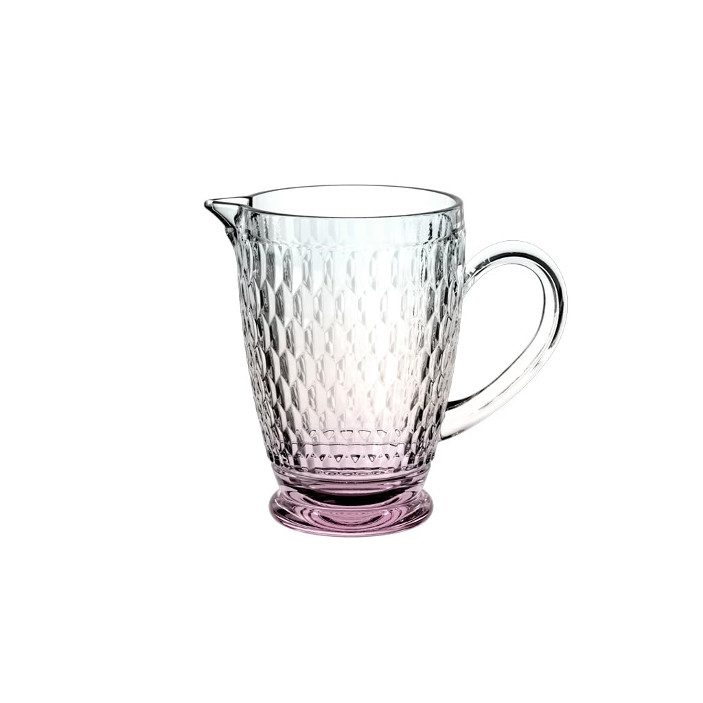 Villeroy & Boch – Boston Pearl Glass jug, Multicoloured Shimmering, Dishwasher-Safe, jug for Water & Drinks, Table jug, Coloured Glass, Crystal Glass