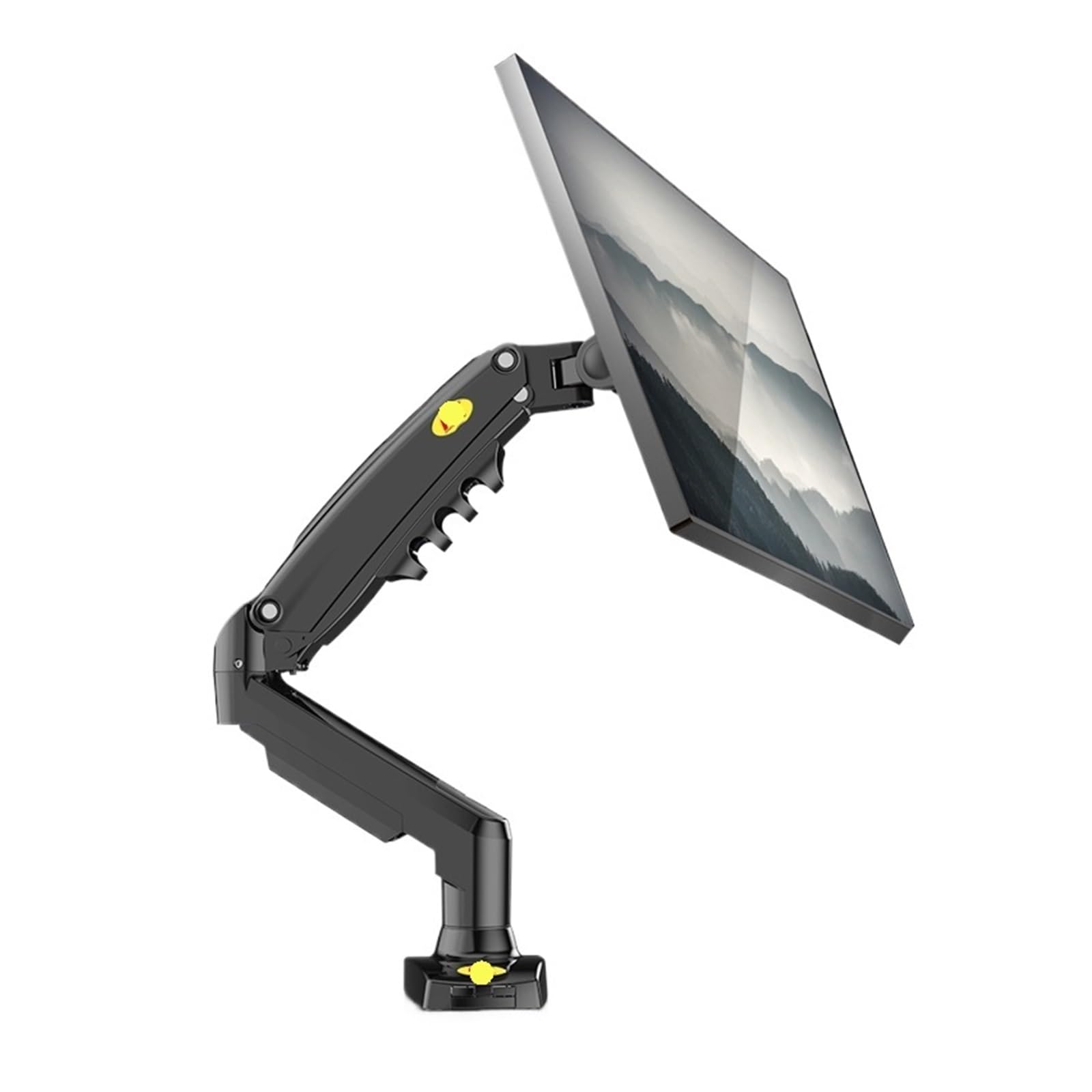 Support moniteur F80 bras de bureau LCD LED ressort à gaz inclinable pivotant 2-9kg