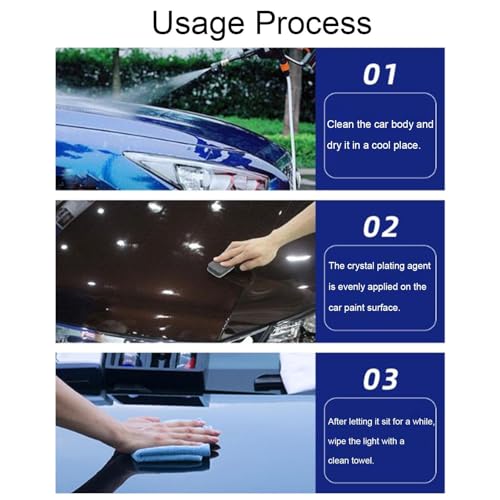 Removedor de arranhões de carro - Agente de polimento nanocerâmico para revestimento de automóveis c