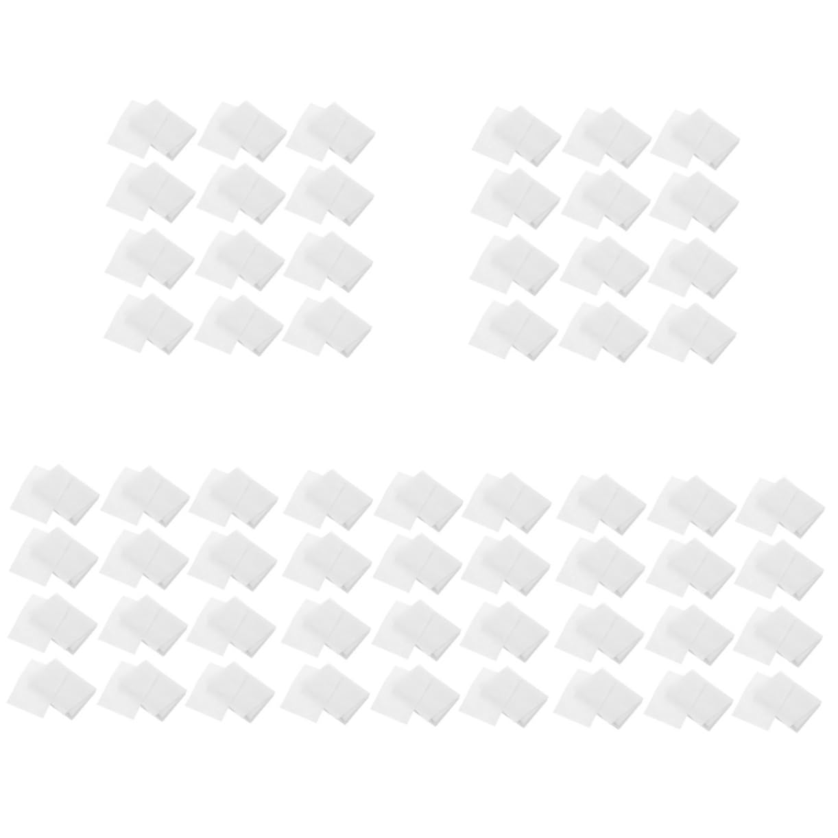 MAGICLULU 100 Packungen Wattepad make up pads abschminkpads Gesichtsreinigungspads Weiches Gesichtshandtuch Baumwolle einzelne Schicht Make-up-Entferner-Pad Gesichtsmaske Reinigungswatte