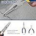 7-Piece Pliers Set - Groove Joint, Slip Joint, Diagonal, Linesman, Long Nose & Mini Long Nose Pliers for DIY & Home Use