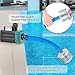 Round Hole Suction Strainer Filter for Pumps with Hose Connector, Carbon Plated Steel Basket Water Suction Filter, with NPT Female Thread, Reduces Solids Entering Pump