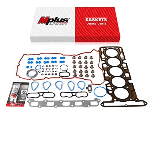 MPLUS HS26390PT MLS Head Gasket Kit fits 2007-2012 for Chevrolet Colorado, 2007-2012 for GMC Canyon, 2007-2010 for Hummer H3, 2009-2010 for Hummer H3T, 2007-2008 for Isuzu i-370 3.7L L5 DOHC 20V