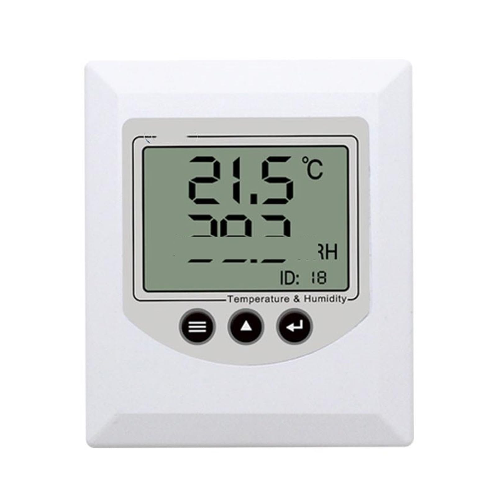 4-20MA 0-5V 0-10V RS485 SALIDA Sensor de temperatura y humedad transmisor de humedad interior montado en la pared pantalla LCD (salida 4-20MA)