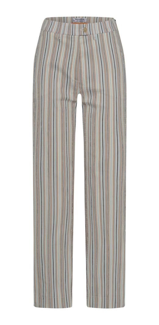 RAPHAELA Lorella Culotte Multicolor Seersucker - Pantalón de Vestir Mujer