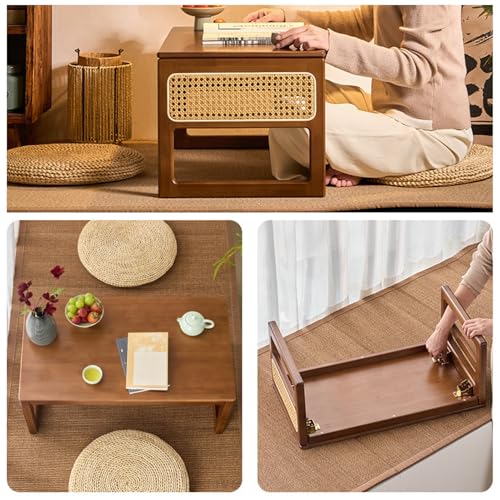 Table pliante en bambou compacte pour petits espaces et salons - 5