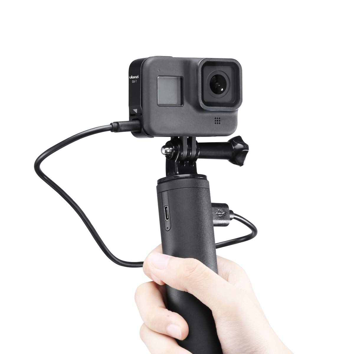 Amazon | ULANZI バッテリーカバー GoPro Hero 8用 Type-c充電口