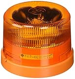 Die Kennleuchte hat eine geringe Stromaufnahme und durch die rotierende Lichtfunktion einen hohen Wirkungsgrad