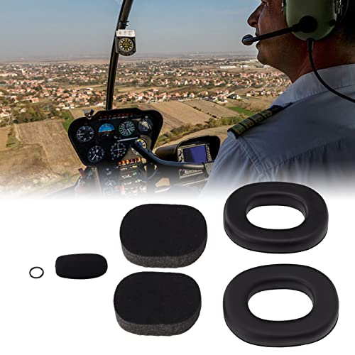Cache-oreilles silicone pour casque David Clark, Avcomm, Pilot USA