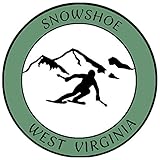 Snowshoe, West Virginia Ski Destination Decorative Car Truck Window Sticker Decal Vinyl Die-Cut Badge Emblem Vacation Souvenir Travel Gear