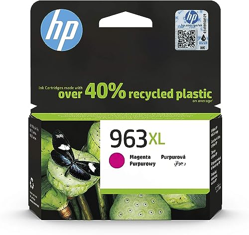 HP 963XL Magenta, Cartouche Encre Originale, Grande Capacité