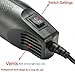 ZeopoCase Mini Hot Air Gun, Portable Mini Heat Gun for DIY Embossing Shrink Wrapping Drying Paint, 300W Multi Function Electrical Heat Tool