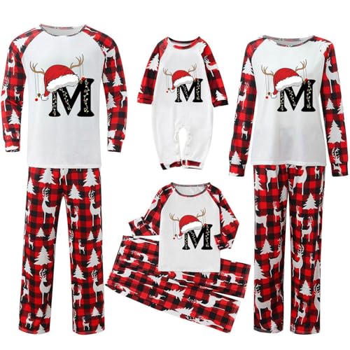 Pijamas de Navidad para la familia ropa de relajación navideña 4