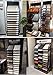 CHZDPP Large Format Cabinet/Door/Tile Samples Display Rack, Marble Slab Organizer Shelf for Retail Stores/Trade Show, Multi-Layer Floor Standing Plaque Sample Stand(51.2x13.8inch/130x35cm)