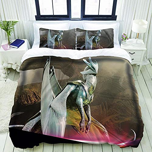 Ensemble de literie imprimé en 3D Parure Cover