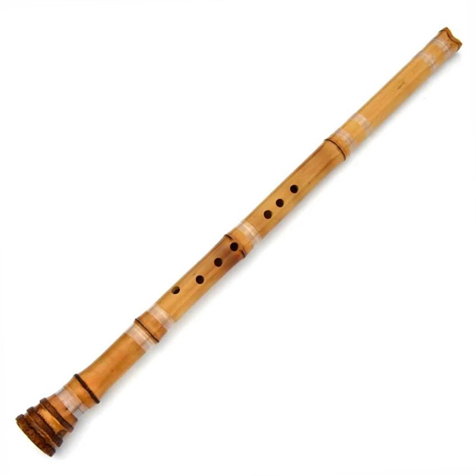 Flet Bambusowy Dla Początkujących Chiński Pionowy Flet Bambusowy Tradycyjny Instrument Muzyczny Profesjonalny Klucz Nan Xiao 8 Otworów Shakuhachi GFED(G Key)