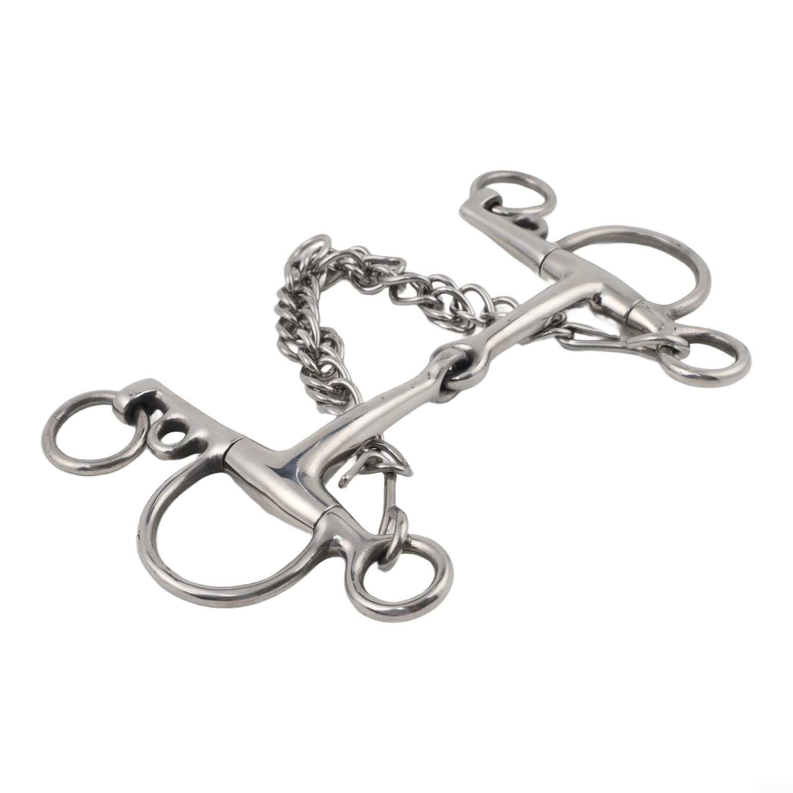 Mors Équestre Acier Inoxydable 12.5cm Mors Équestre Acier Inoxydable