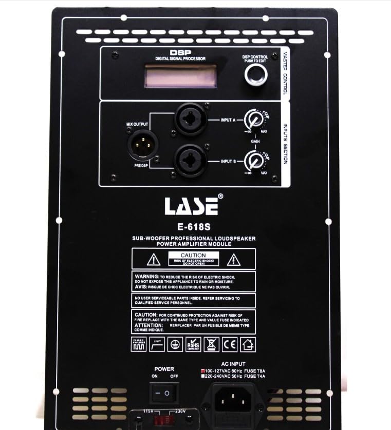 LASE Replacement Amplifier Module for JBL EON-618S Sub-Woofer Powered Speaker Amplifier Module ONLY Does NOT Include AMP Chamber.