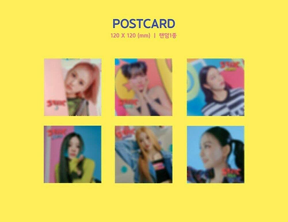 K-POP STAYC 2º álbum único [STAYDOM] CD + 72p P.Book + cartão