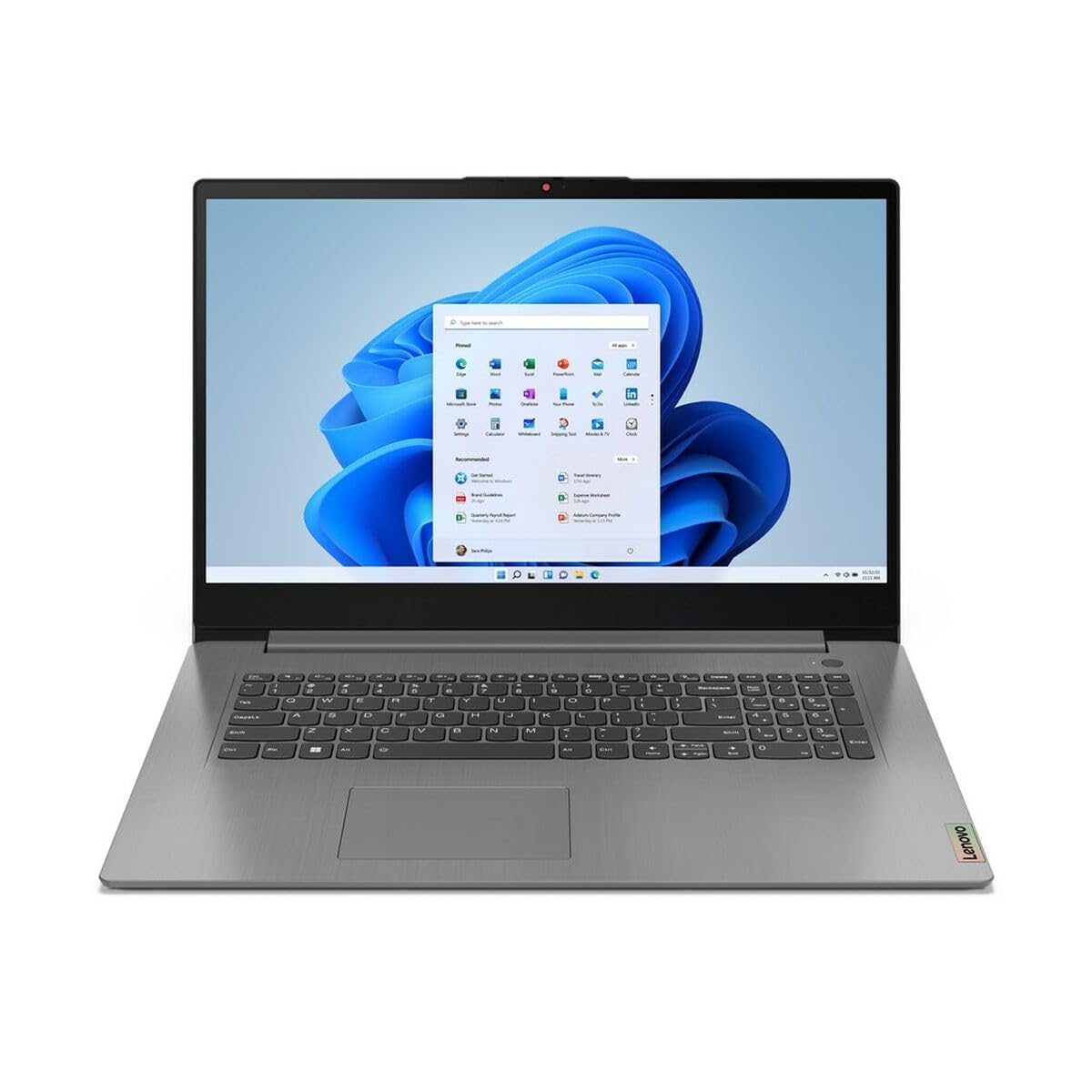 Lenovo Laptop IdeaPad 3 17IAU7 17,3" Intel Core i5-1235U 16 GB RAM 512 GB SSD QWERTY US - Marca EAN: 0198154331061