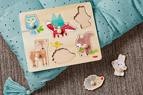 Haba 306542 Puzzle Puzzle À Formes 6 Pièce Animaux - vue 4