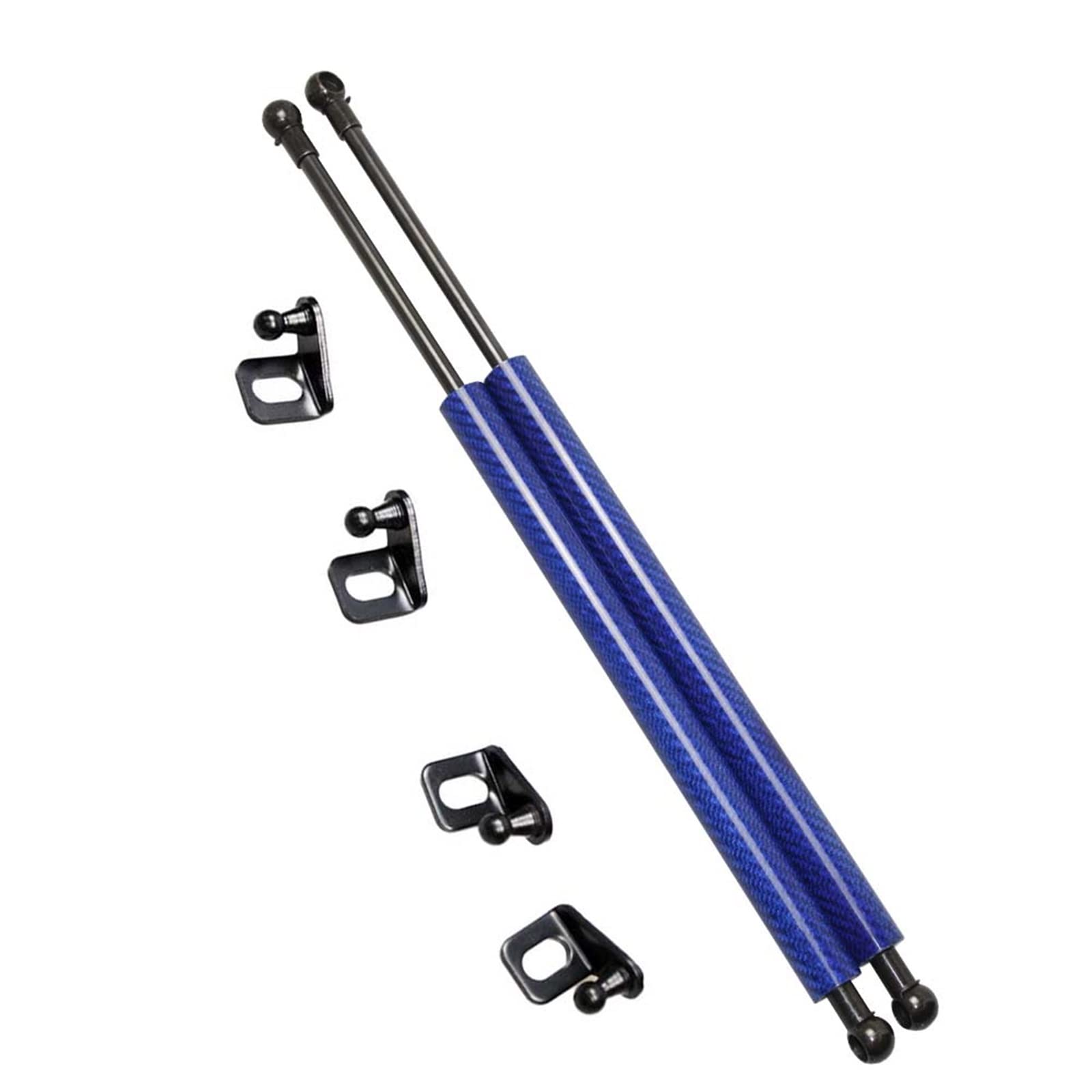 Hood Struts Gas Spring For Buick For Verano GS Hatchback 2015-2022 Front Hood Bonnet Gas Struts Lift Support Rod Shock Damper Prop Spring Bonnet Gas Springs (Beige : أزرق)