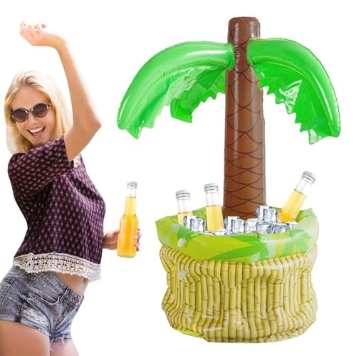 Pool Cooler Float - Inflatable Pool Cooler, Fun and Functional Floating Cooler for Pools | Includes Robust Construction, Multiple Drink Compartments and Quick Setup for