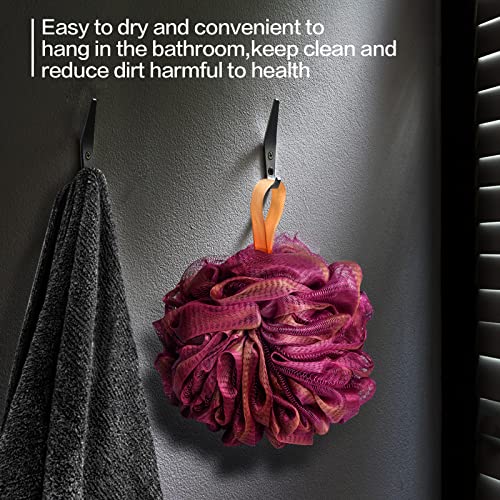 Fishent Esponja de Banho, Bucha de Banho, Esponja de Banho, Esfoliante Corporal, Pacote com 3 Lofas