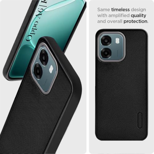 Image of Jkobi Rubberised Back Cover Case for Oppo A6 5G | Oppo K14 5G(Textured Grip Design | Micro-Fiber Cloth Inside | Slim and Light Weight | Soft Touch and Feel)