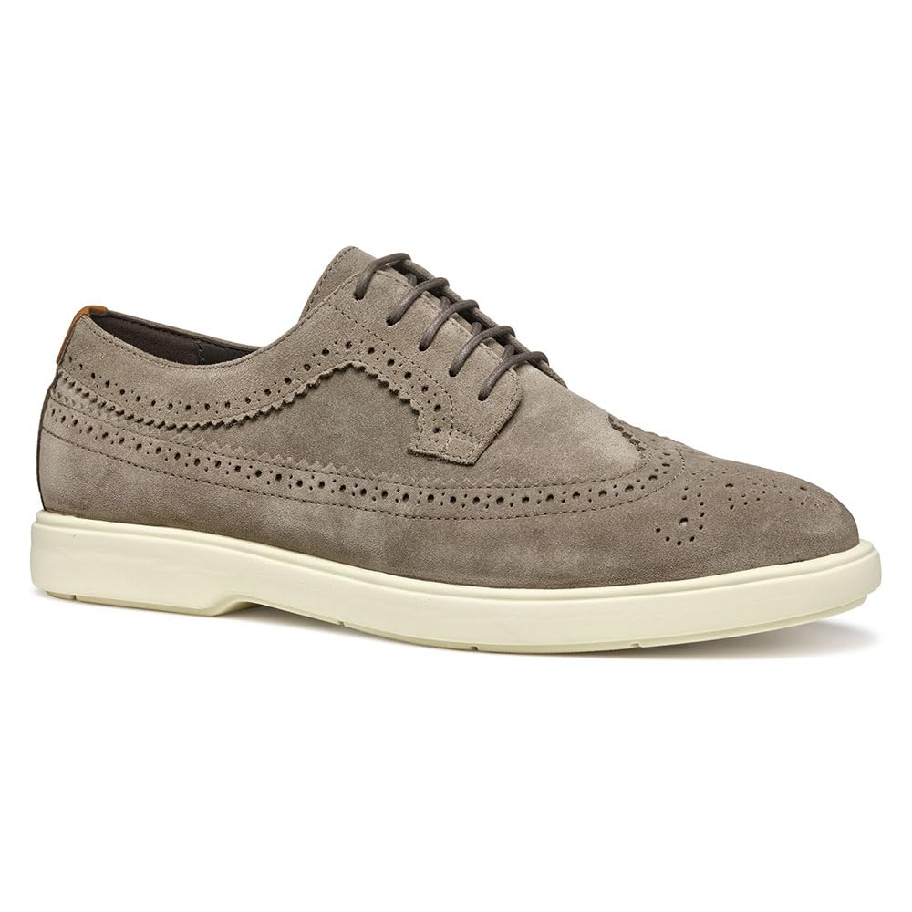 Geox Men's U SPHERICA EC17 E Oxford, Dove Grey, 6.5 UK