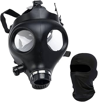 Amazon | [PLEAVIT] ガスマスク コスプレ サバゲー 軍用 フルフェイス