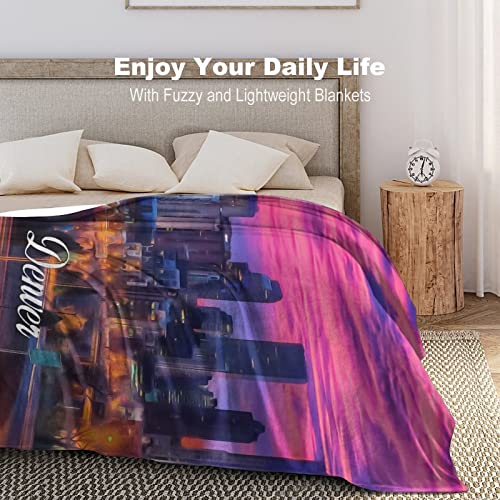 Couverture en flanelle Denver en peluche de microfibre haute densité