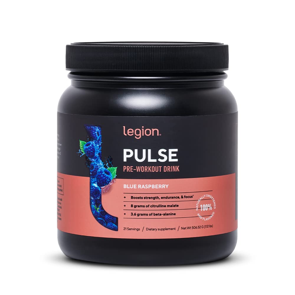 Buy Legion Pulse Pre Workout Supplement All Natural Nitric Oxide