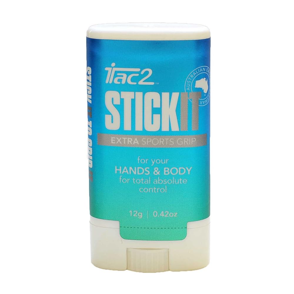 ITAC2StickIT Sports Grip - Extra Strength - Ultimate Sports Grip Aid for High Diving, Tennis, Bowls, Basketball, Netball - Waterproof Grip - Beeswax Formula